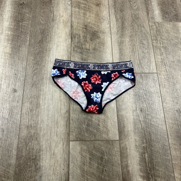 VS Navy Christmas Bow‎ Underwear - Picture 1 of 11
